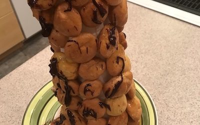 How I made a Croquembouche for the First Time