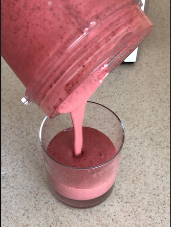 Easy 5 Ingredient Orange Raspberry Smoothie