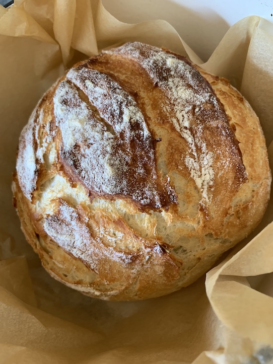  dutch oven garlic rosemary bread